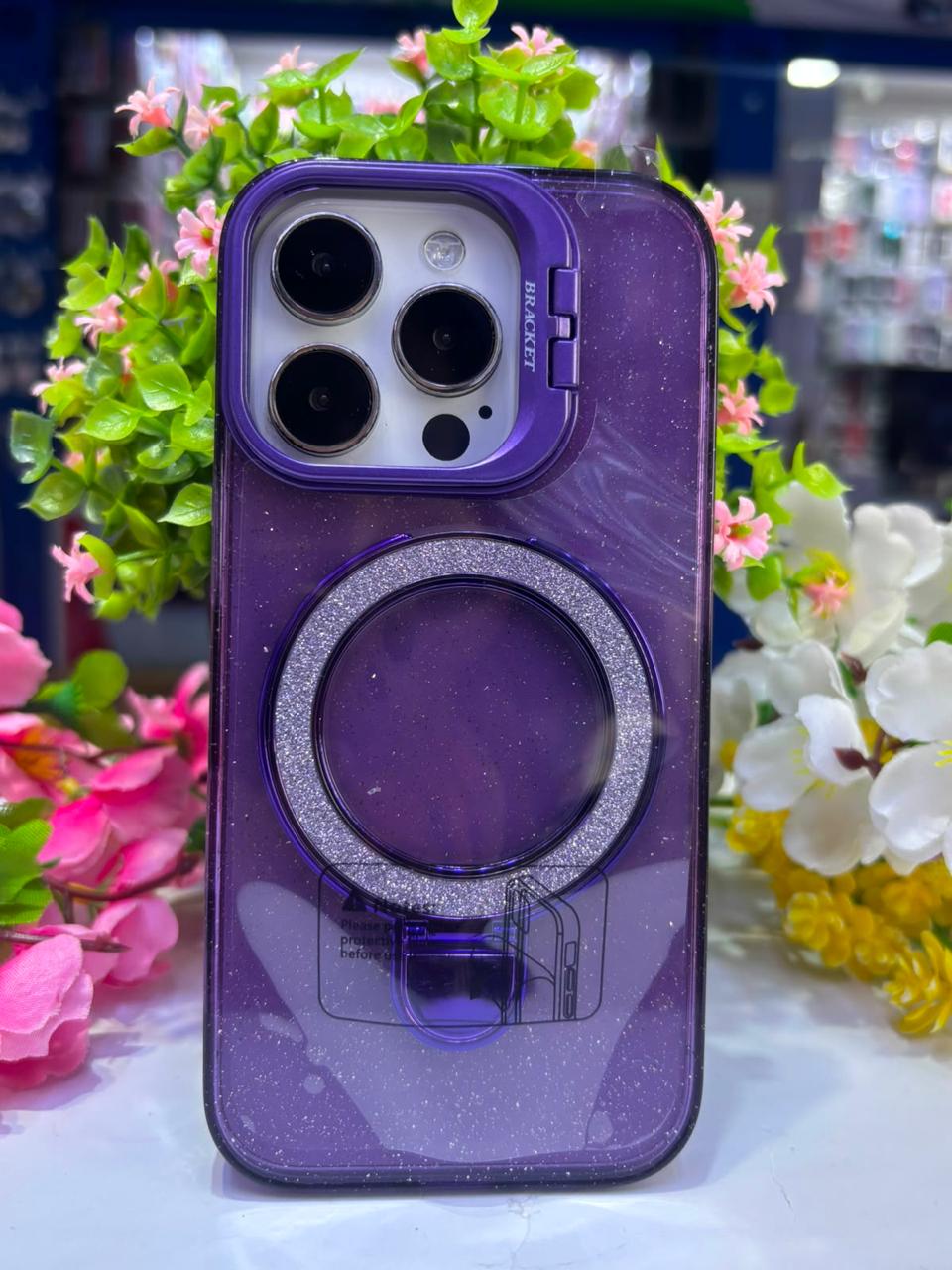 case luxury doble parante con glitter case luxury doble parante con glitter