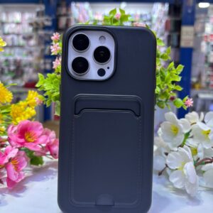 case duro con tarjetero