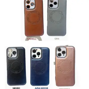 case cuero con magasafe