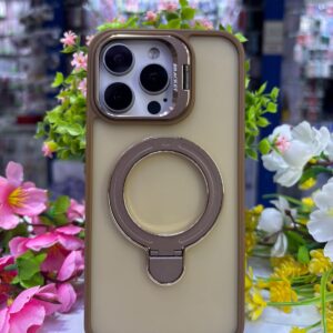 case doble parante ahumado con protector de cámara
